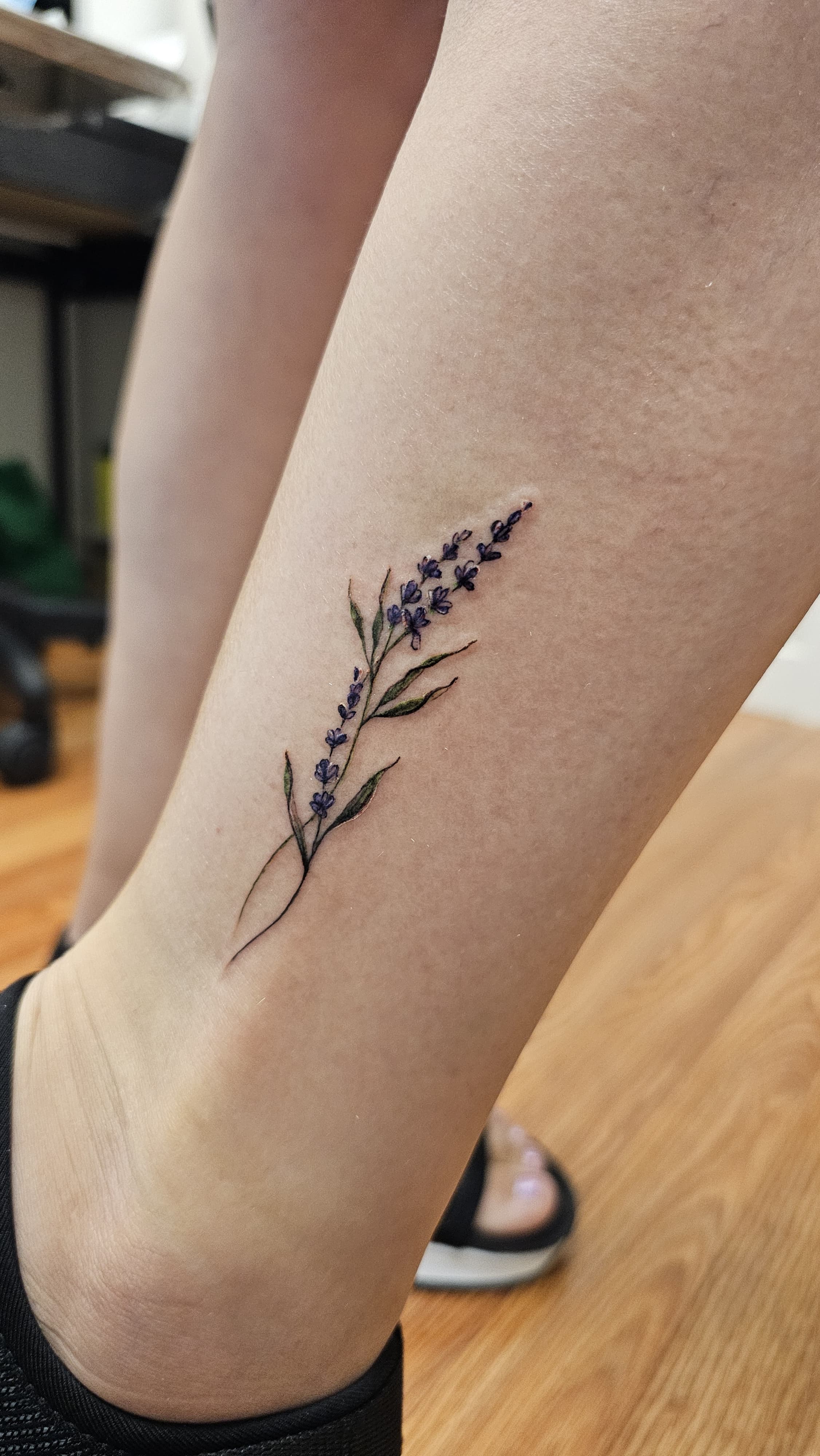 Floral tatoo Edmonton