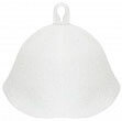 russian banya hat white